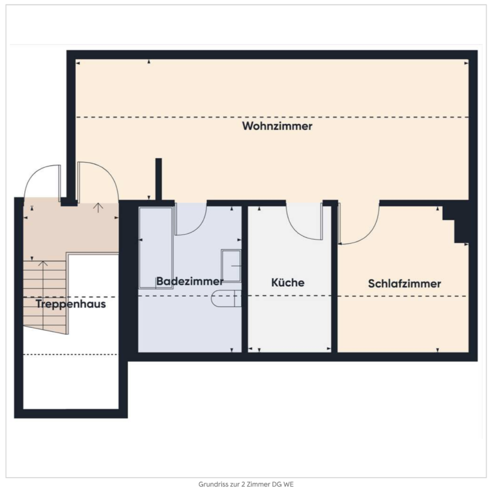 2 Zimmer Wohnung in Neukieritzsch OT Lobstädt – Foto 2